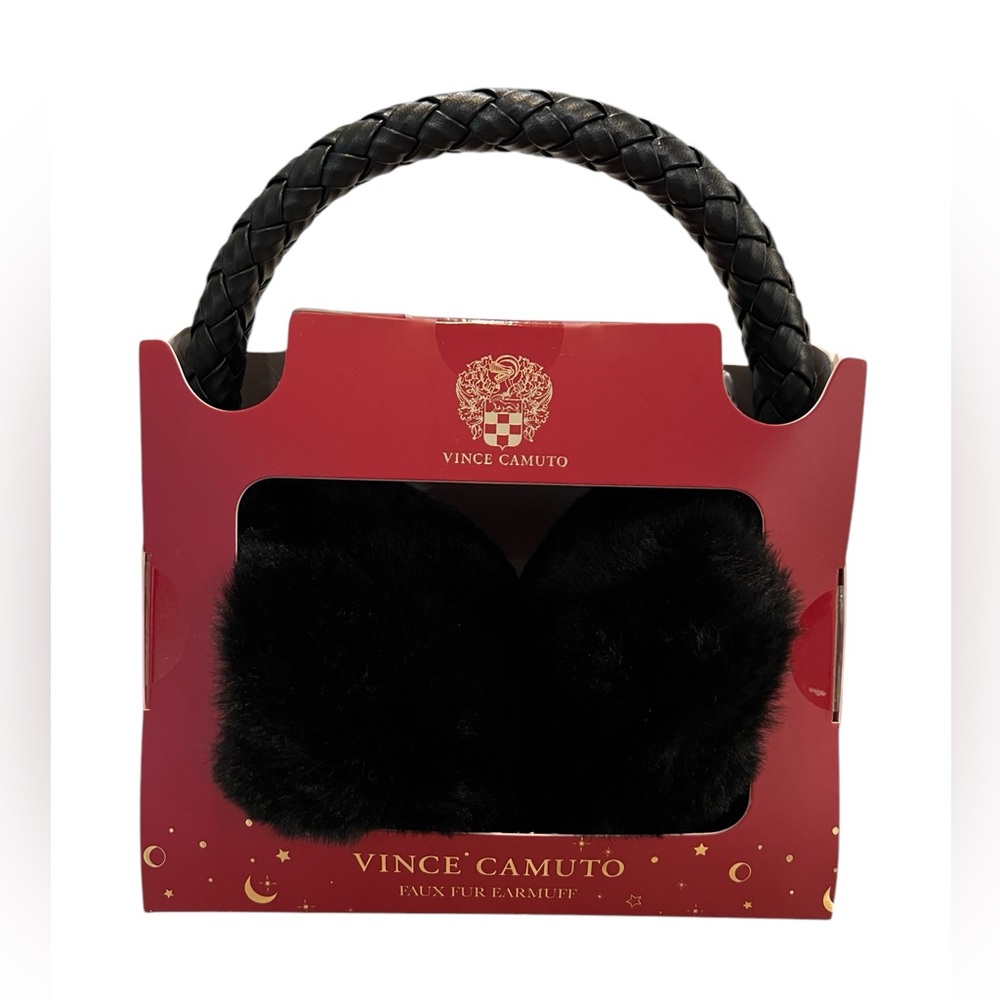 Vince Camuto Fuzzy Earmuffs